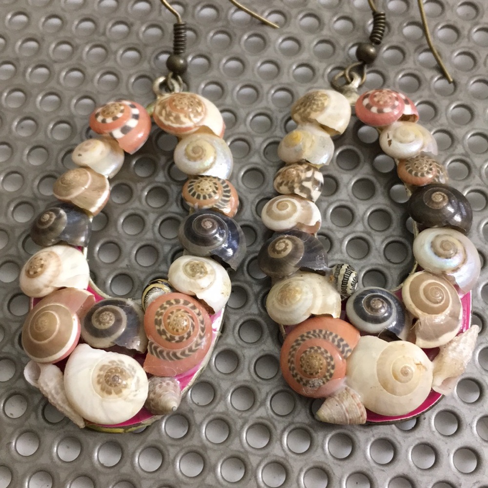 Multiple Shells Earrings - image 3